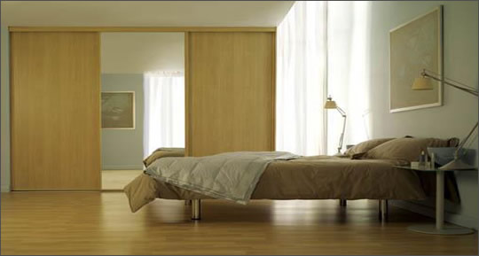 Sliding Wooden Wardrobe Doors